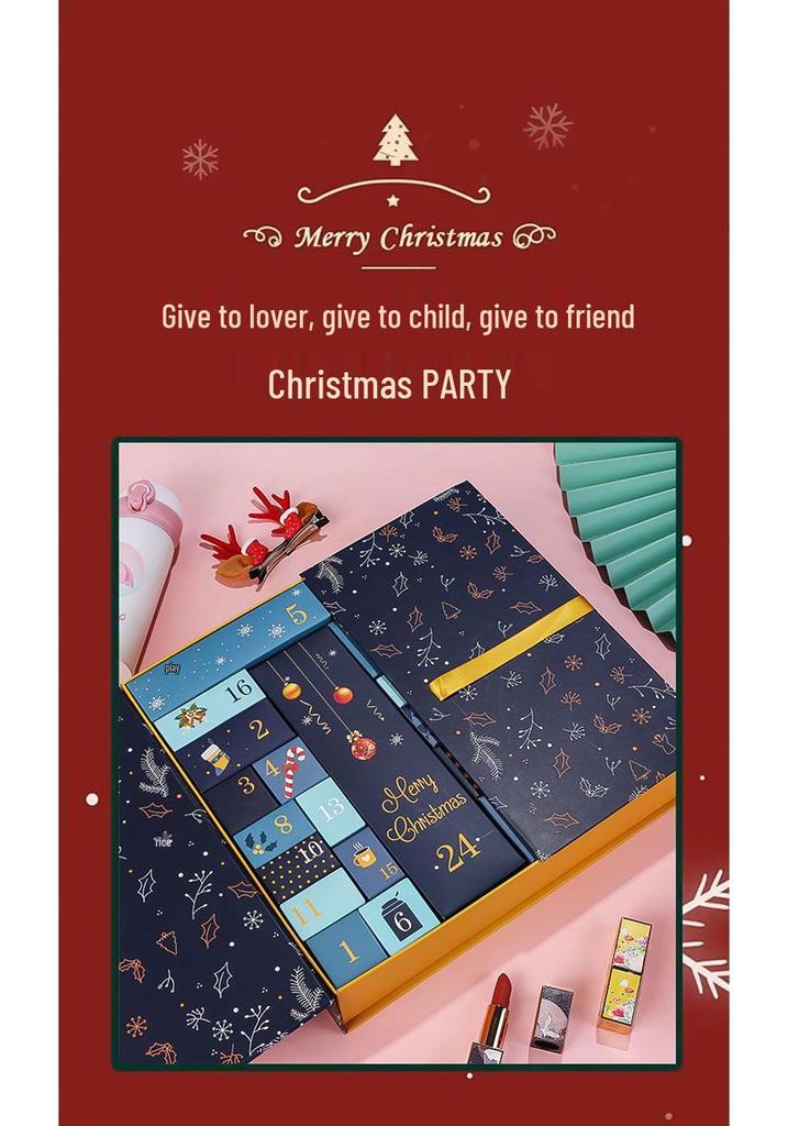2026 Christmas Countdown Calendar Box: New Style Gift Packaging