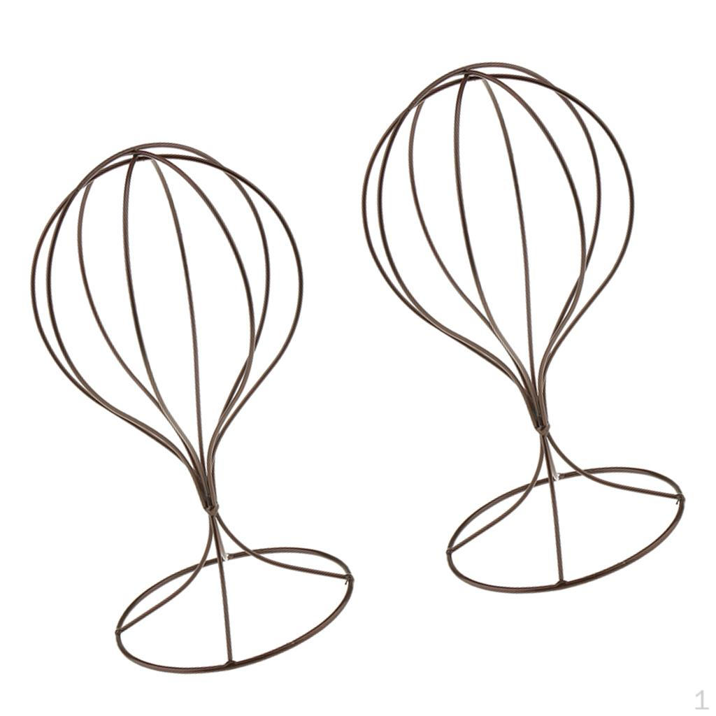 

Premium Durable Stable Metal Hat Cap Organizer s Hanger Storage Display Stand Tools for Home , 2