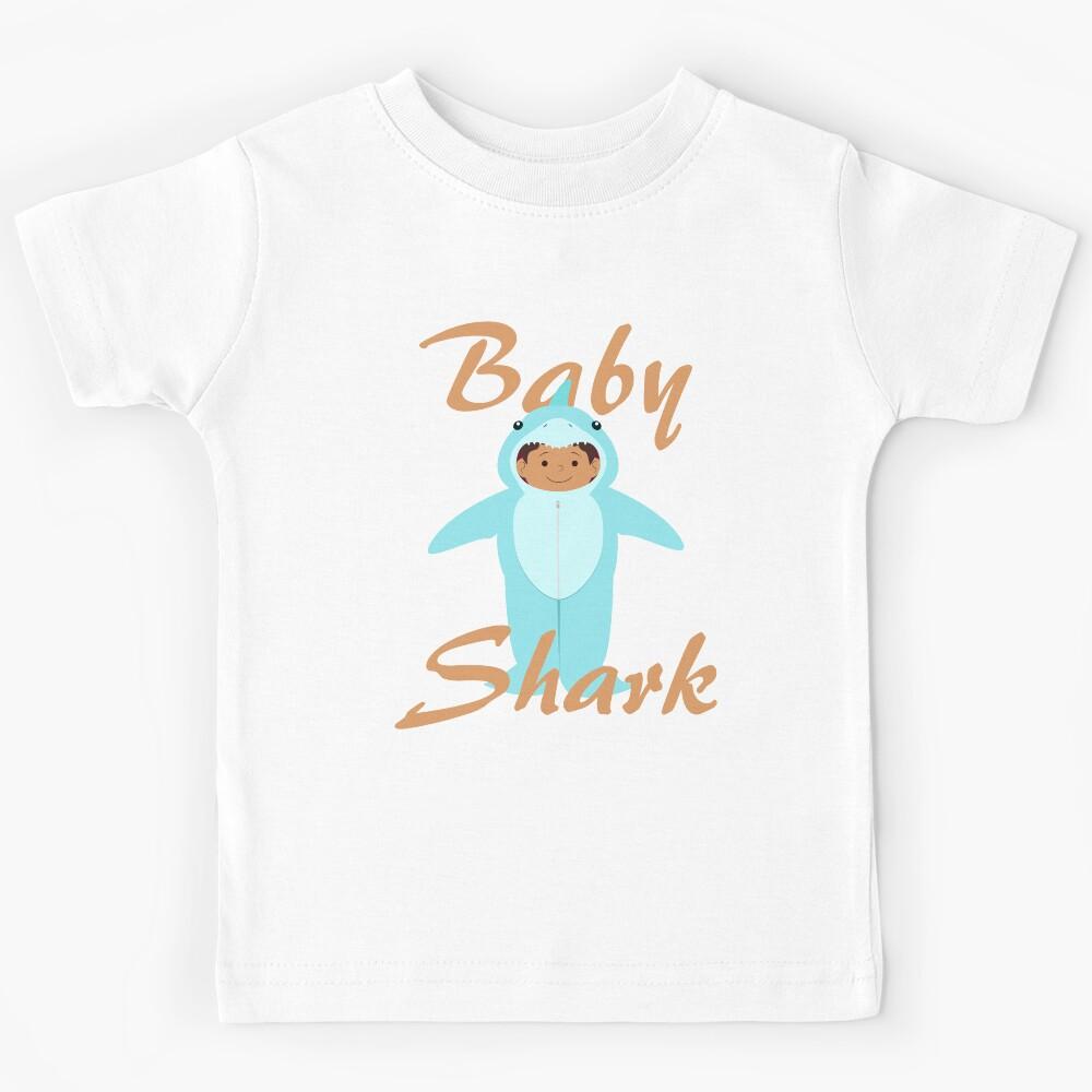 Funny Baby Shark Kids T-Shirt 100