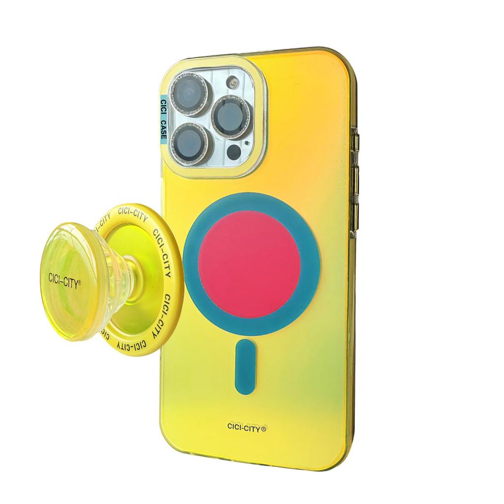 Luxusní Módní Matné Měnící Barvu Magsafe Pouzdra na Telefon pro iPhone 17 Air 16 15 Pro Max 14 13 Magnetický Kryt pro Bezdrátové Nabíjení