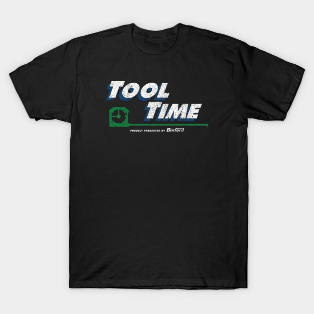 

Мужская черная футболка с принтом Tool Time (Вариант) Футболка из хлопка с принтом на бумаге без резки XL чёрный