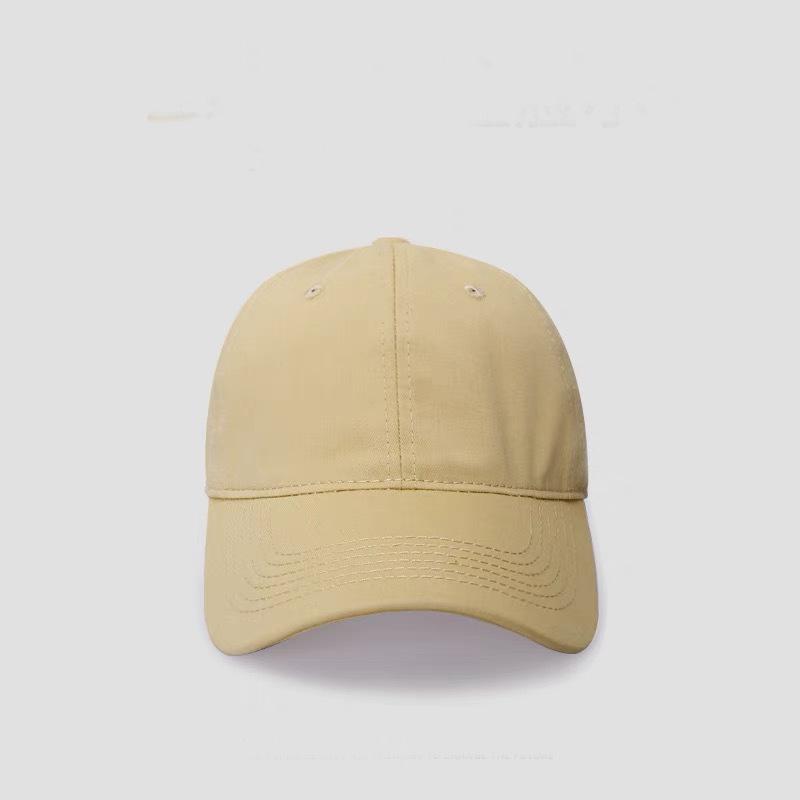 Summer Solid Color Japanese Baseball Hat Men and Women Black Korean Style Soft Top Baseball Hat Trend