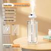 Silent Desktop & Car Humidifier - Large Capacity & Spray, Portable Atomizer for Home & Bedroom