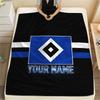 Custom Name HSV Flannel Blanket, High quality Comfortable for All Seasons, Home Decor, Warmth and Comfort
