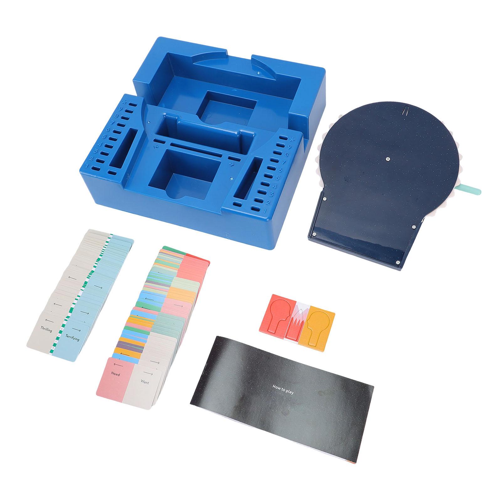 

Wavelength Board Game Telepathic Party Card Game Strategic Entertainment Family Holidays Toys for Players Above 14