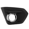 1 Pair Fog Light Bezel Automobile Frame Fog Light Replacement for Impreza Sedan and Wagon 2012‑2014 Right 57731FJ020