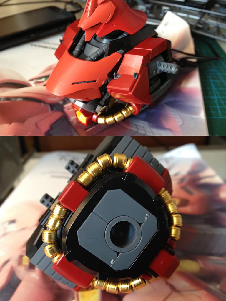 MG Metal Vernier Full Set Deluxe Edition for Sazabi 1/100 MSN-04 Ver.Ka (Gold) [Goods]