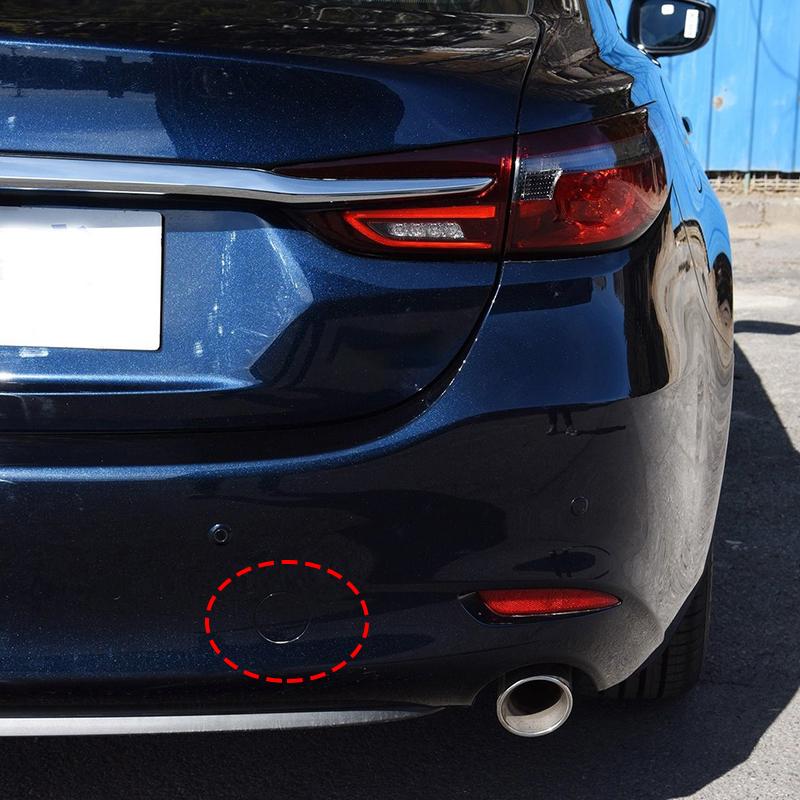 For Mazda 6 Atenza   Car Front Rear Bumper Tow Hook Cover Cap Trailer Hauling Eye Lid