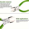 2 Stück/Set 6 in 1 Ösenzange Schmuck-Ösenzange, Nylon-Nasenzange für Schmuckherstellung Perlenarbeiten Ösenformen Draht DIY-Bastelarbeiten