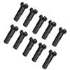 10Pcs Mountain Bike 14G Wire 7075 Aluminium Alloy Spoke Cap Bicycle Cycling Riding Accessory Bike Spoke Cap black