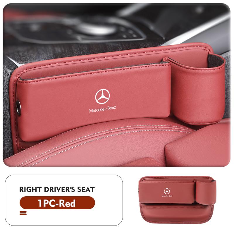 Autositz-Lückenfüller Wasserbecher-Organizer Aufbewahrungsbox Halter für Benz AMG A C E S G-Klasse W201 W210 W108 W204 W205 W203