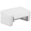 Wall Mounted Toilet Paper Holder Roll Paper Holder Toilet Tissue Rack for BathroomWhite