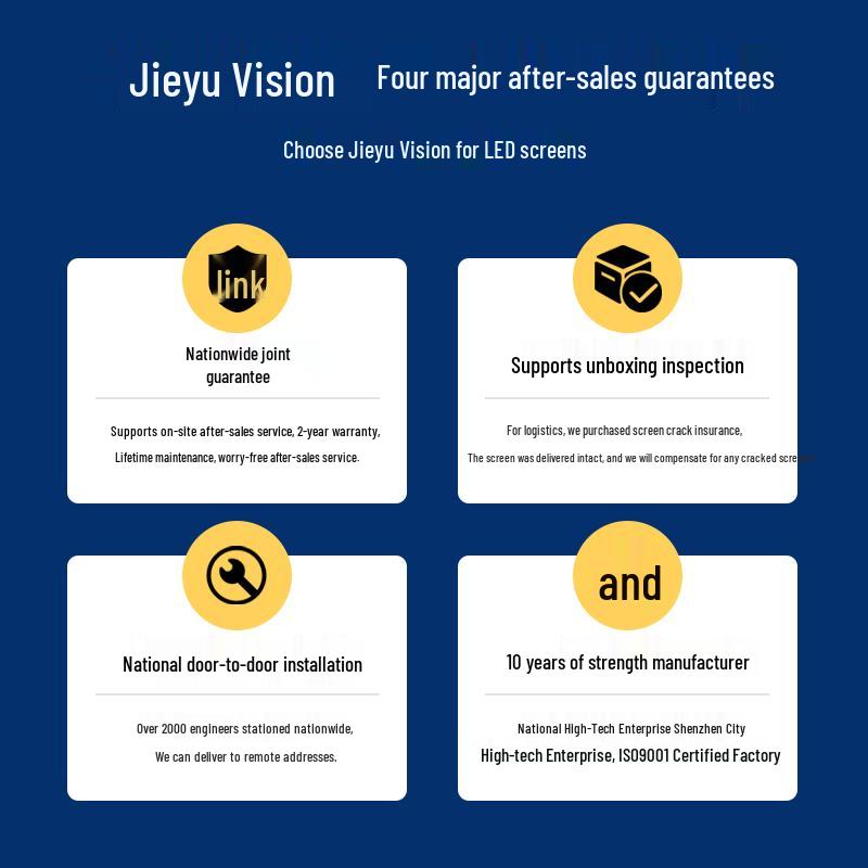 Jieyu Vision Outdoor P4 LED Display CN plug (adapter included)