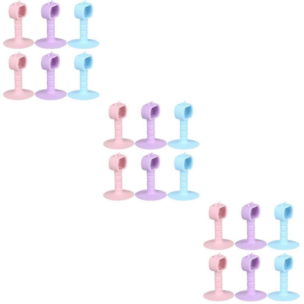 Door Stopper Hold-Open Door Catch for Home Use 18Pcs Silicone Wall Protector
