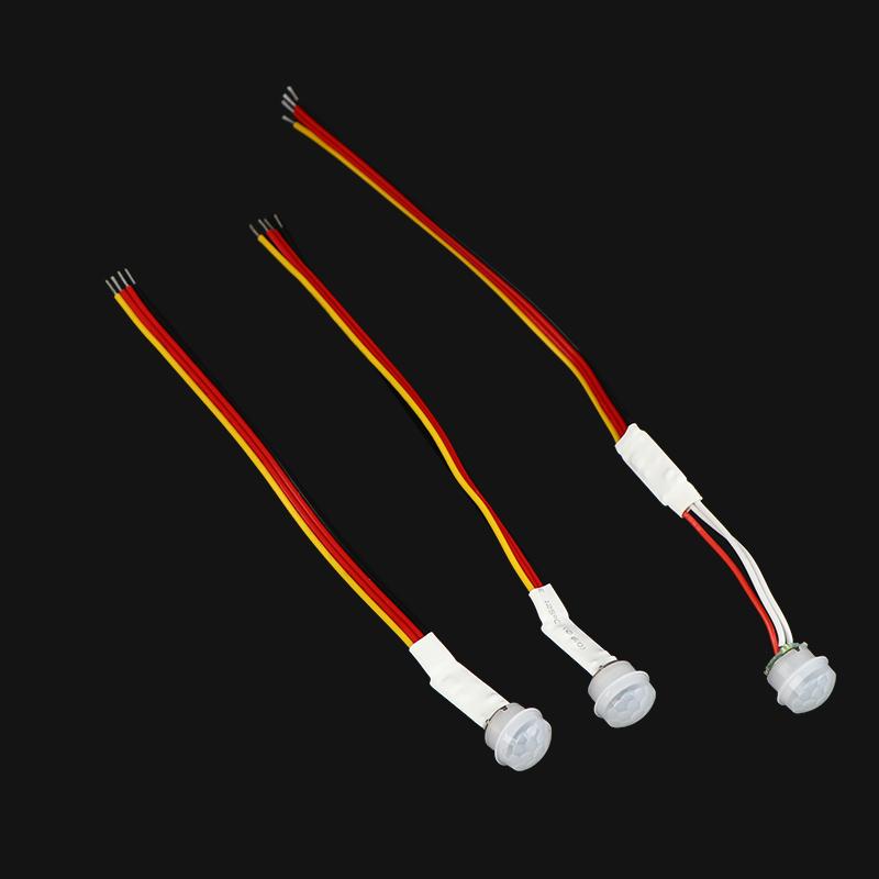 1/2/3 Stück DC3-24V PIR Bewegungssensor Auto Ein/Aus LED Infrarot Körpererkennung Für Schrank Kleiderschrank Treppen Flur