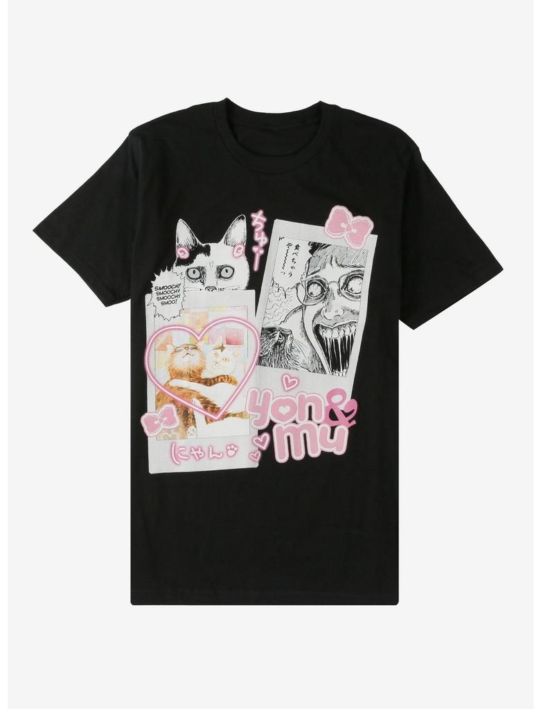 Fit Junji Ito Japanese Horror Comics Graphic Cotton Tshirt Unisex Summer Short Sleeve Fashion Brand Luxury Casual Vintage