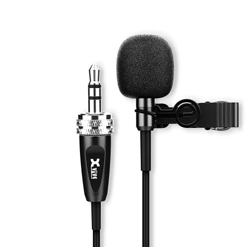Xvive U5T2 Wireless Pin Microphone System, 2.4GHz Digital Wireless System, 2-Channel (TX+TX+RX Kit), Certified by Technical Standards Approvals in Jap