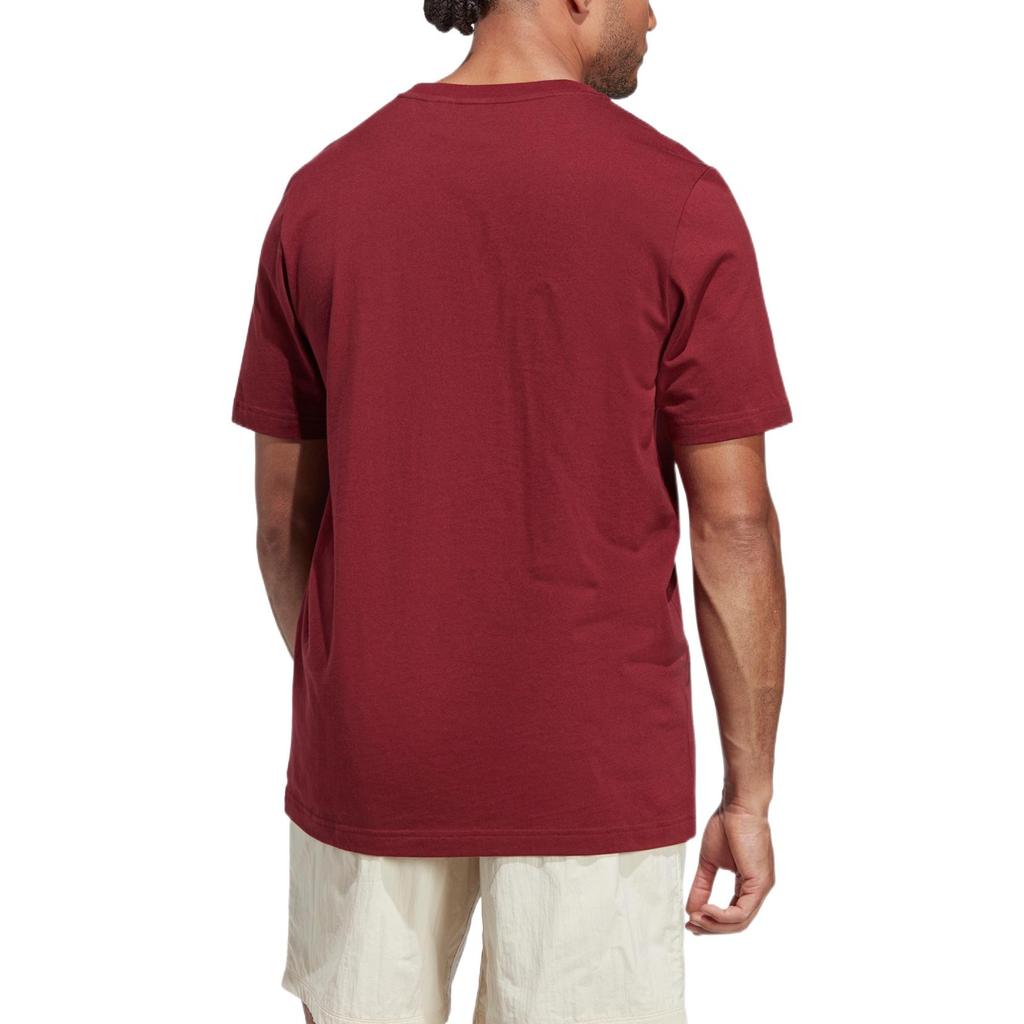 Adidas Originals SS23 T Shirt Men's Dark Red IC8373
