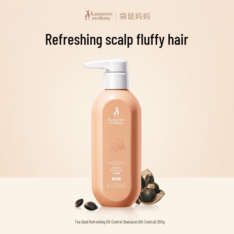 Kangaroo Mommy Tea Seed Refreshing Oil Control Shampoo