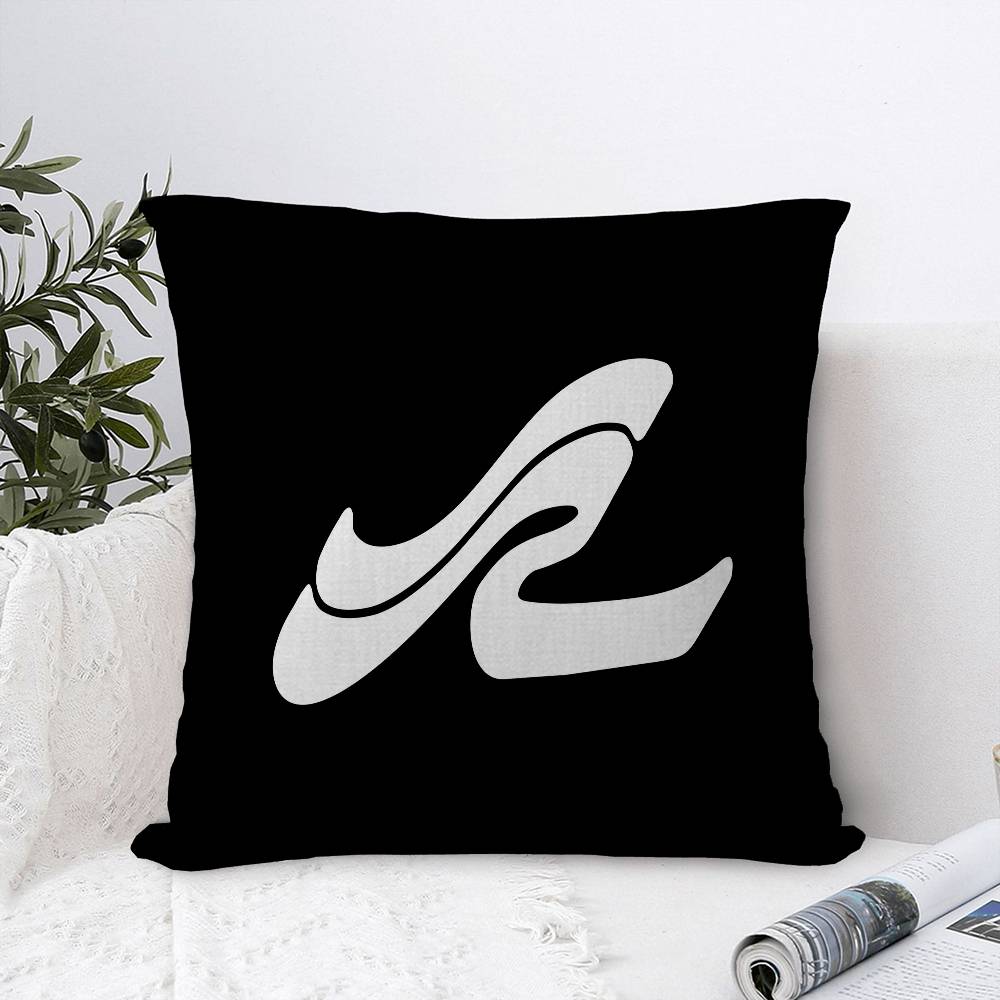S-Sea R-Ray logo Pillow Covers Cartoon Sofa Decorative Home Double-sided Printing Short Plush Cute Cushion Cover