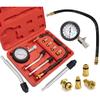 0-300PSI Engine Compression Tester Kit Engine Compression Tester, 8PCS Engine Cylinder Pressure Gauge for Petrol Gas Engine Test