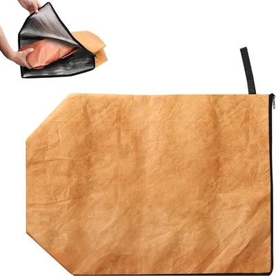 Reusable Meat Insulated Bag with Zipper for Outdoor BBQ, Smokers and Grilling