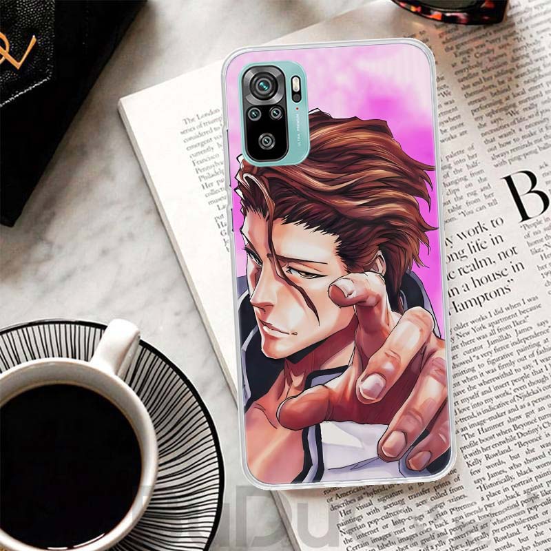 Aizen Sousuke Bleach Cover For Xiaomi Redmi Note 14 13 12S 12 11 Pro Plus Phone Case 11S 10S 10 11E 11T + 9S 9 Print Coque