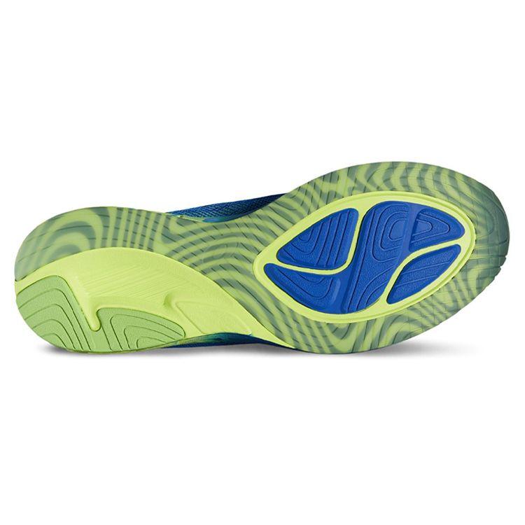 Asics Noosa FF Casual Comfortable Durable Low-Top Running Shoes Men Sneaker Blue Yellow T722N-4507