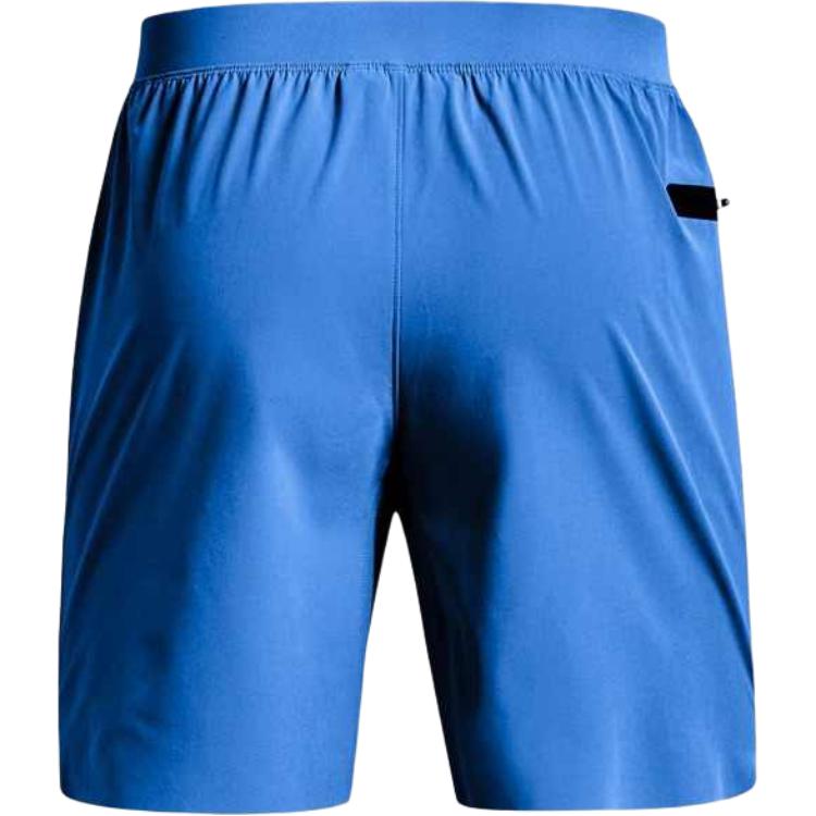 Under Armour Project Rock Training Shorts Men Bottoms Blue 1370474-464