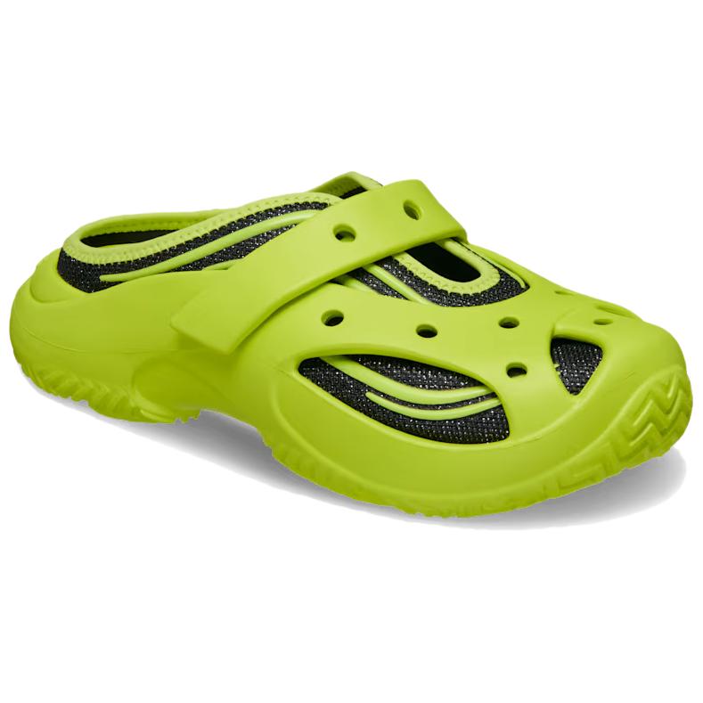 Crocs Caged Comfortable Minimalist Closed-Toe Slippers Unisex Slippers Green 211907-738