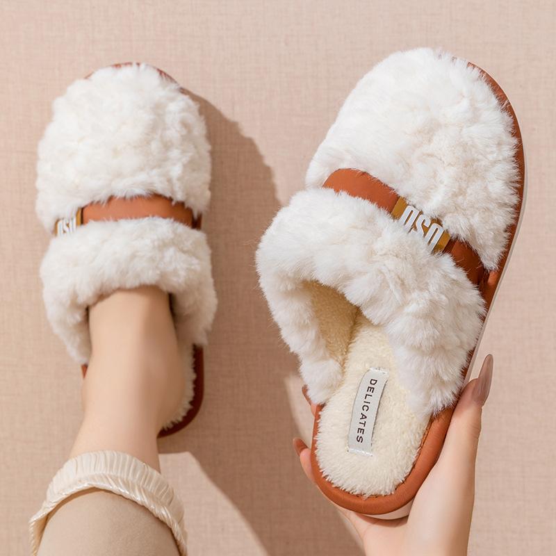 Cotton Shoes and Slippers Are Warm, Anti-slip and Suitable for Indoor Use
