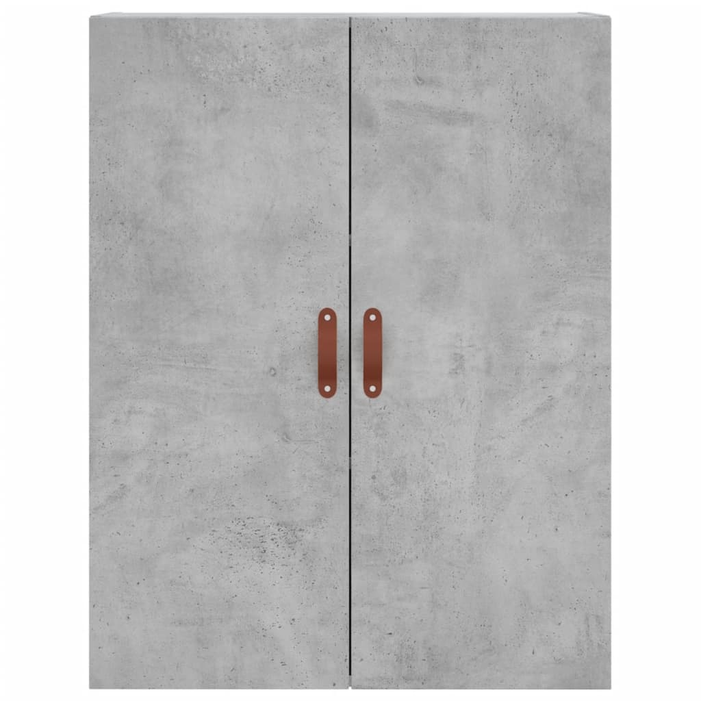 vidaXL Highboard Betongrau 69,5x34x180 Cm Holzwerkstoff