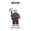 Halloween Scream Horror Minifigure Building Blocks Toy, Mini Puzzle Skeleton Ghost Character Model,Creative Assembly Bricks Set