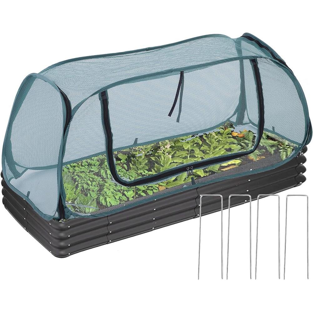 Für Hochbeet-Gartenabdeckung mit Zubehör zum Schutz von Pflanzen bei Kälte