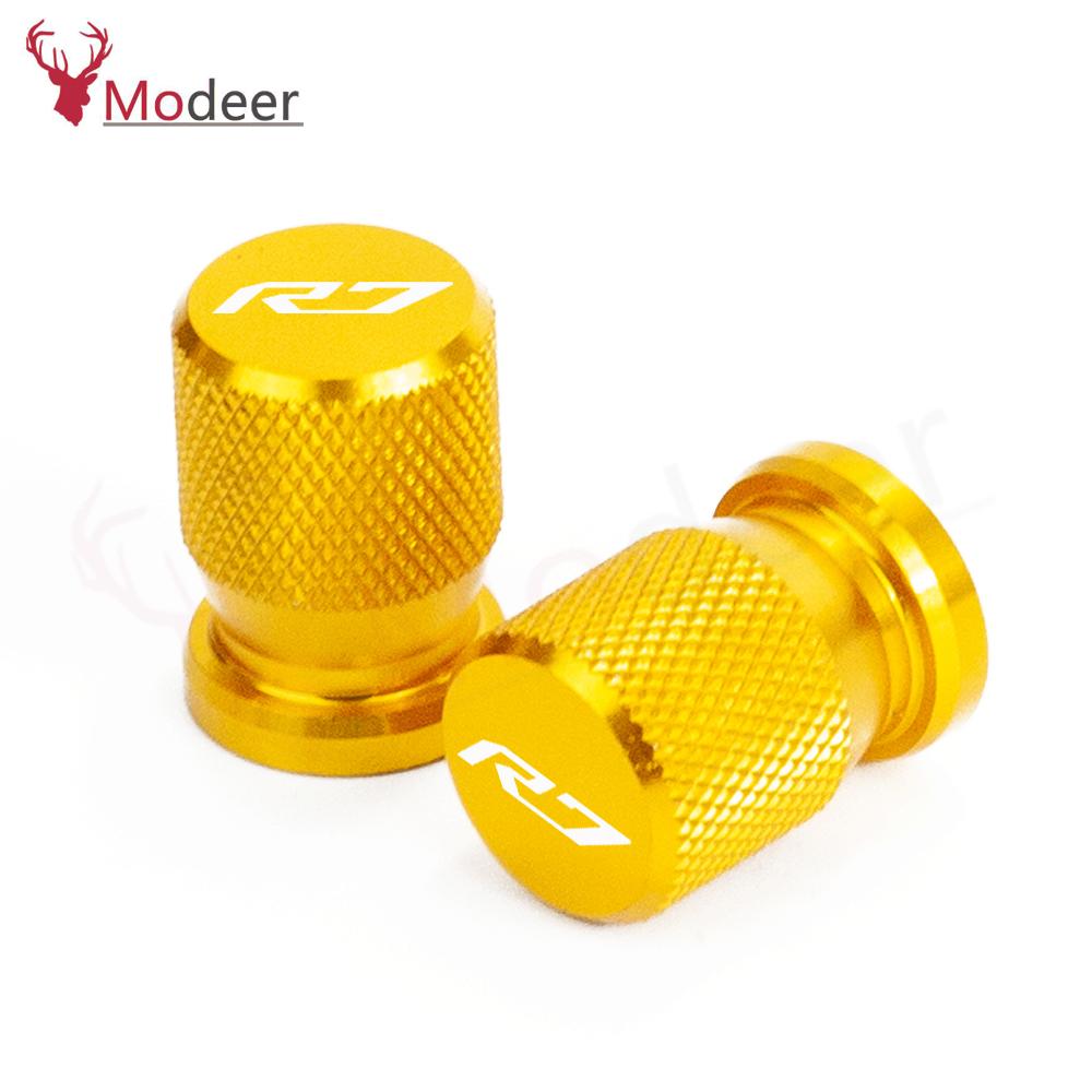 2PCS Dustproof Caps Tire Valve Stem Caps Bolt-In For YAMAHA YZF R7 YZFR7 2022 Truck Bike Wheel Tires Valves Tyre Stem Air