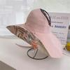 Dayan sun hat summer new peach skin velvet bucket hat women's outdoor travel sun hat seaside beach hat