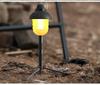 Multifunctional Outdoor Tripod: Aluminum Alloy Spike with Ball Head for Camping, Lighting, and Camera/Live Streaming