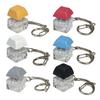 Sensory Mechanical Keychain Stress Relief Toy 5000+ Presses Count Soft ABS Portable Focusing Tool For Classroom Office Travel