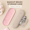 Waterproof Makeup Brush Holder Silicone Cosmetic Brush Storage Bag  Travel Beauty Tool Storage