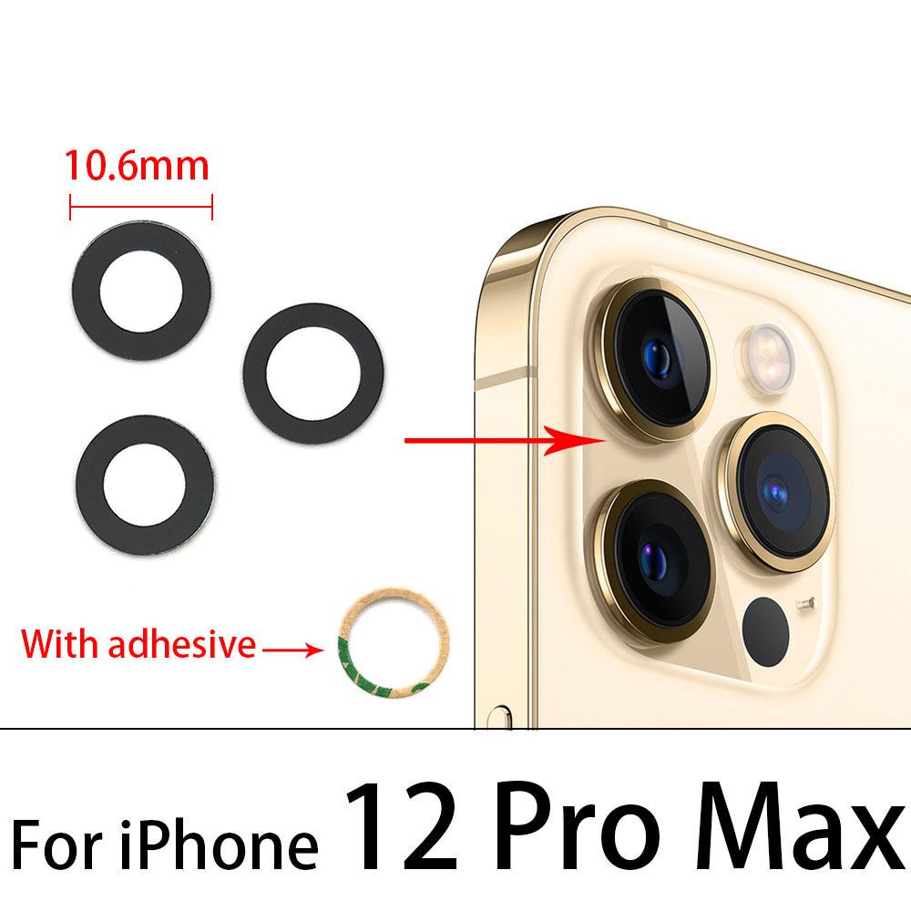 NEW Replacement Camera Glass Lens Back Rear Camera Glass Lens With Glue Sticker For IPhone 11 12 13 14 Pro Max Mini 15 Plus