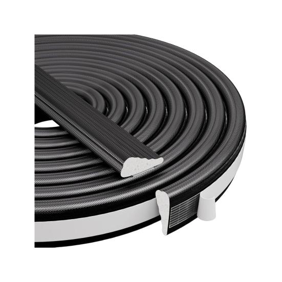 1 Roll 100/300/500CM Window Sealing Strip Self-Adhesive Weather Stripping Soundproofing