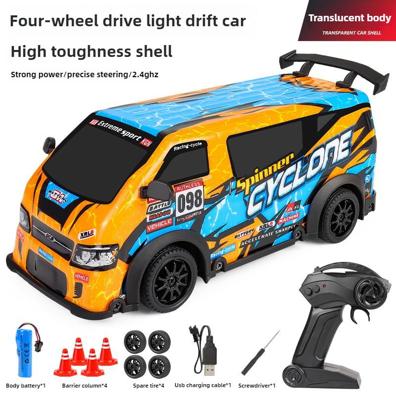 1:24 High Speed Rc Drift Truck Four Wheel Drive Off Road Competitive Model Vehicle Children Electric Remote Control Car Boy Toys