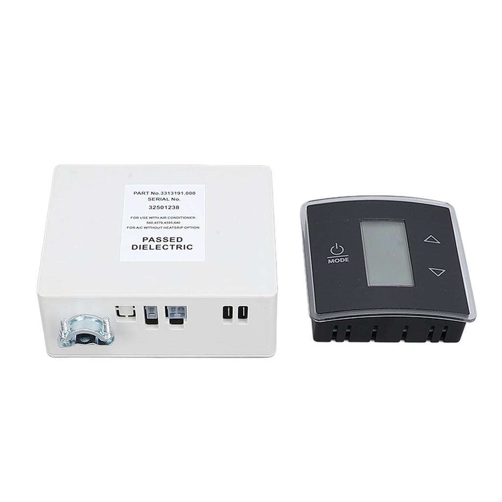 RV Wall Thermostat Control Kit LCD Display 3316230.714 Single Zone CT Thermostat with Control Board for Air Condtioners