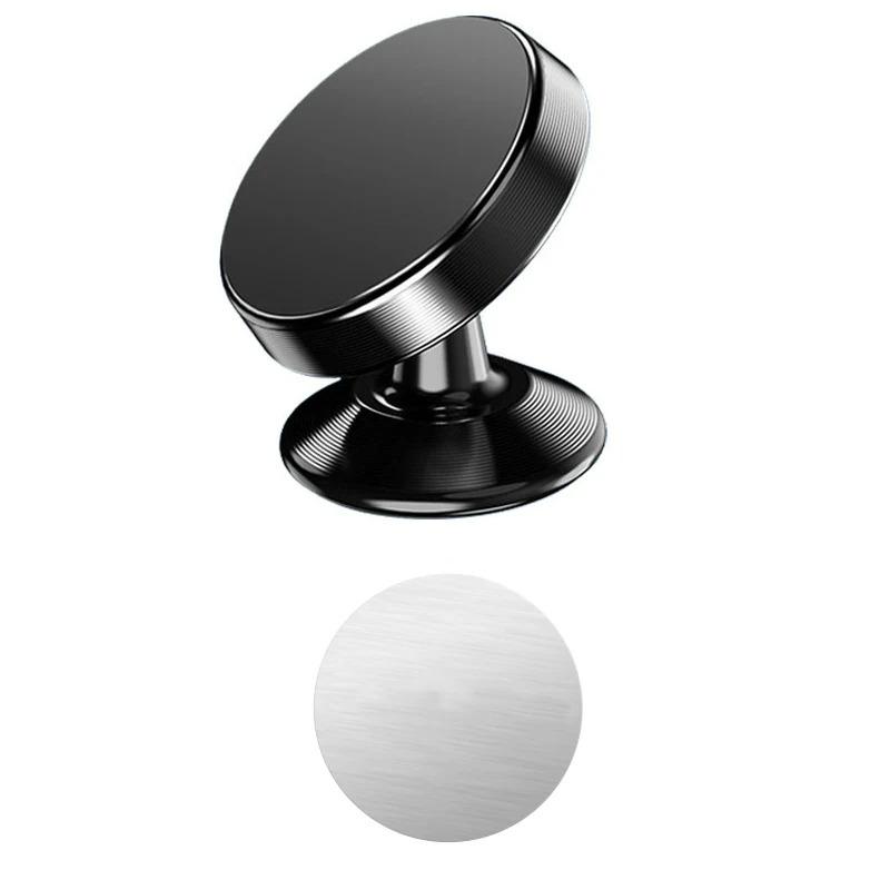 Car Phone Holder 360 ° Rotating Bracket Car Air Outlet Magnet Bracket Instrument Panel Bracket