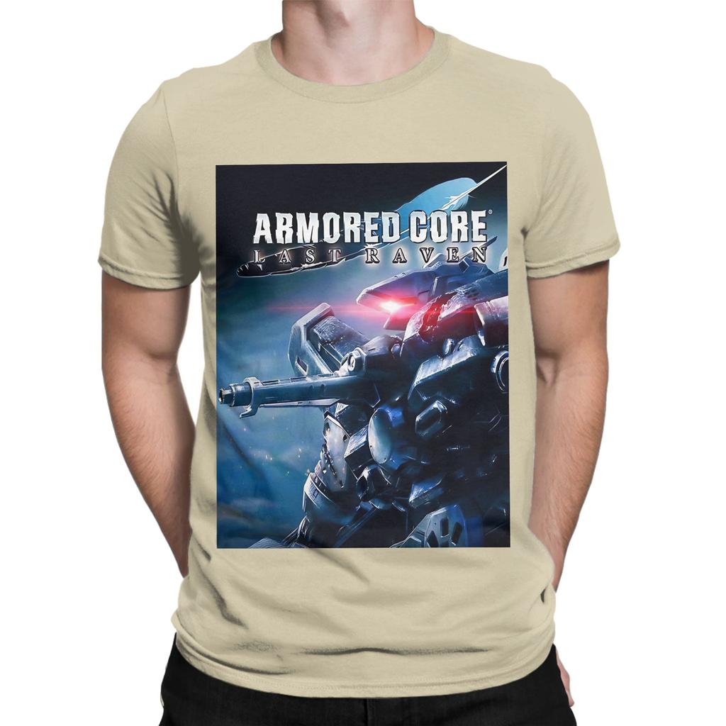 Armored Core 3 Last Raven Cover Funny 100 Cotton TShirt Armored Core Tops Tees For Unisex