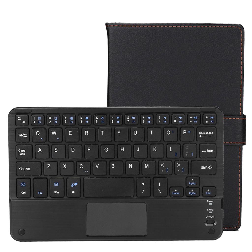 78in 75‑hour Working Bluetooth Touchpad Keyboard with Protective Case for AndroidiOSWindows