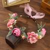 LEVAO New Spring Bridal Wedding Hairband Ladies Sweet Floral Headwear Fashion Corolla Headband Headband Hair Accessories