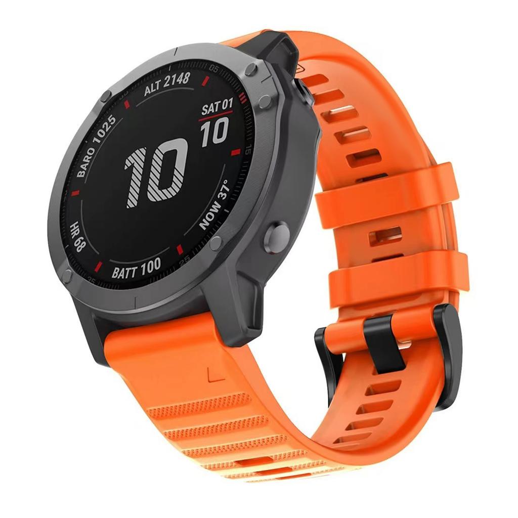 20 22 26mm QuickFit Silicone Strap for Garmin Fenix 5 5S 5X Plus 6S 6 6X Pro 7 7X 7S Fenix8 Epix Gen2 47mm 51mm Watch Wrist Band