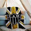 1PC Love For Atlético  Printed Soft Flannel Blanket Throw for Adult Bedroom Living Room Sofa Camping Travel Fan gifts Christmas Gifts