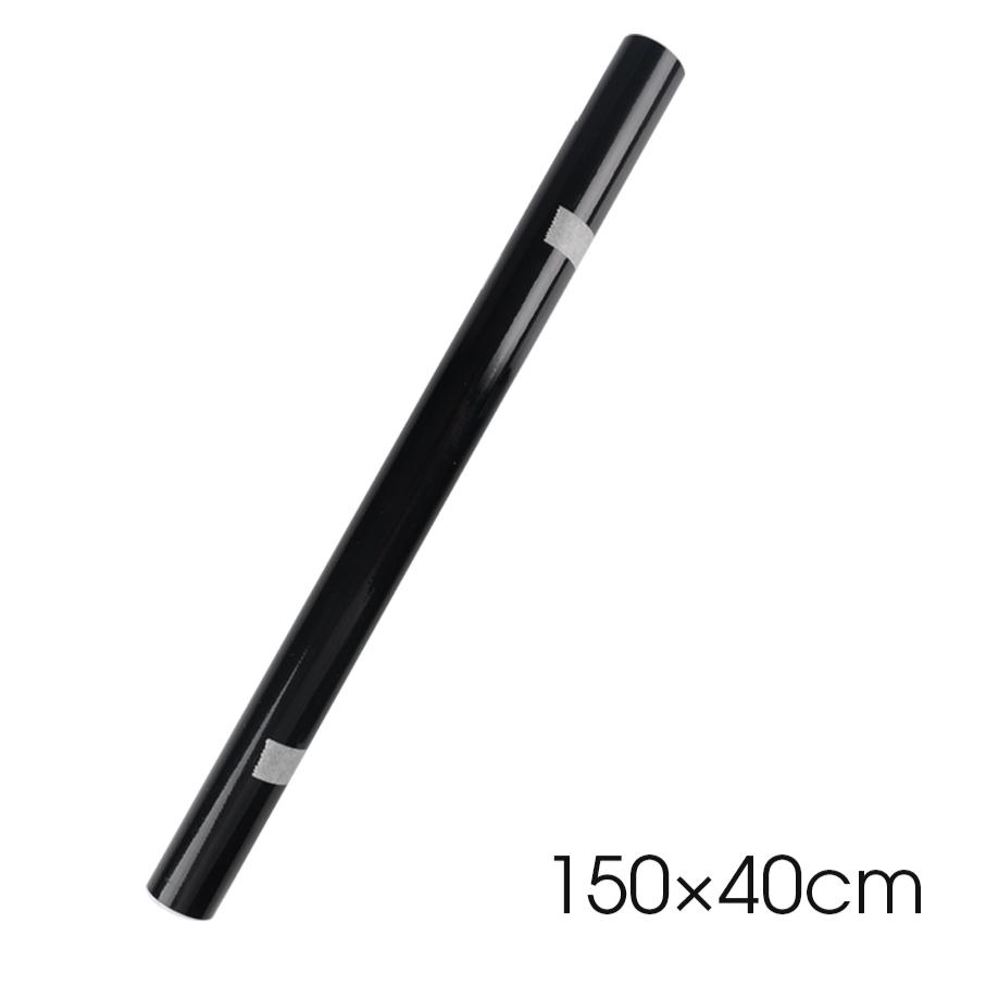 Pellicola Vinilica Lucida per Wrapping Auto Colore Nero Brillante Adesivo Decorazioni Styling Carrozzeria Auto Moto Adesivi Decorativi Accessori 150x50cm